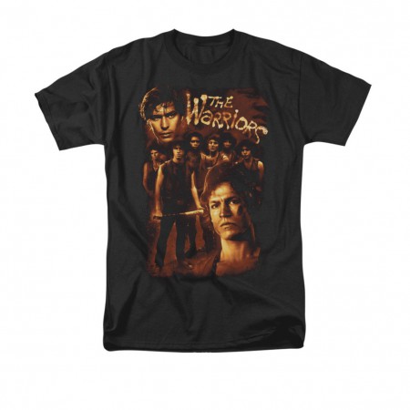 The Warriors Nine Members Black T-Shirt