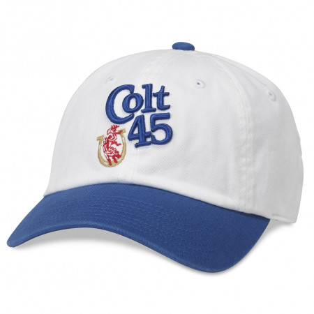 Colt 45 White And Blue Strapback Hat