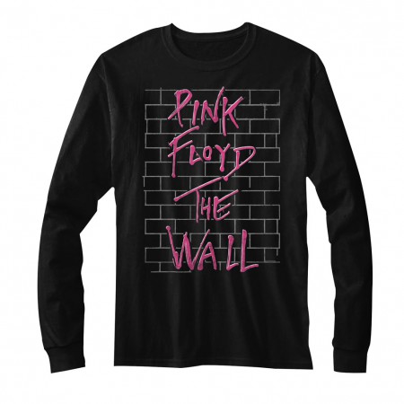 Pink Floyd The Wall Text Long Sleeve Shirt