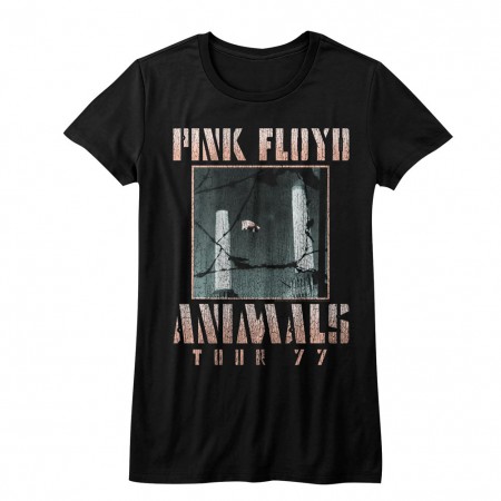 Pink Floyd Animals Tour 77 Women's Tshirt