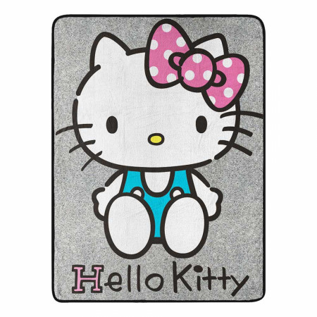 Hello Kitty Micro Raschel 46"x 60" Throw Blanket