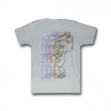 Popeye Cmyk T-Shirt