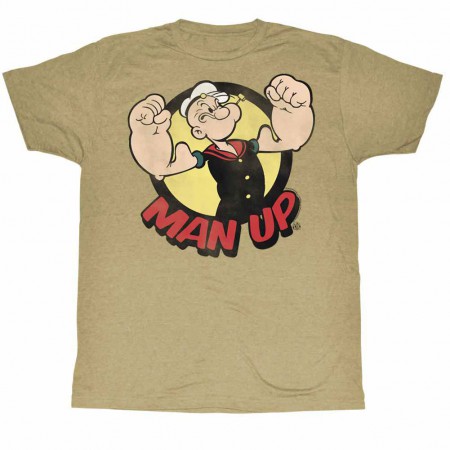 Popeye Man Up Beige TShirt