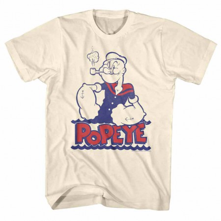 Popeye Wah Off White TShirt