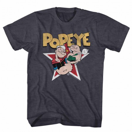 Popeye Popeyestar Blue TShirt