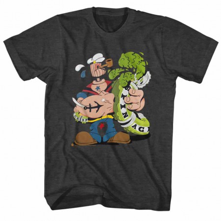 Popeye Woodhead Black TShirt