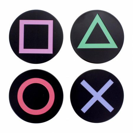 Playstation Metal Coasters