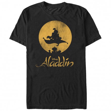 Disney Aladdin New World Black T-Shirt
