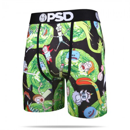 Cartoon Network Rick And Morty Portals Men's Boxers