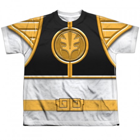 Power Rangers White Ranger Youth Costume Tee