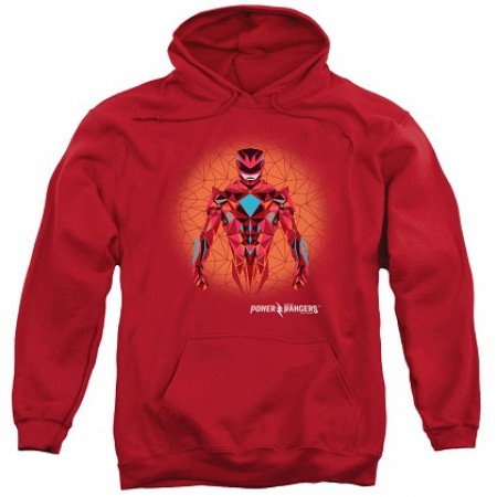 Power Rangers The Movie Red Ranger Red Hoodie