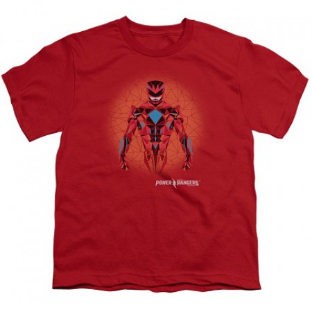 Power Rangers Red Ranger Youth Tshirt