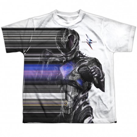 Power Rangers The Movie Black Streak Youth Tshirt