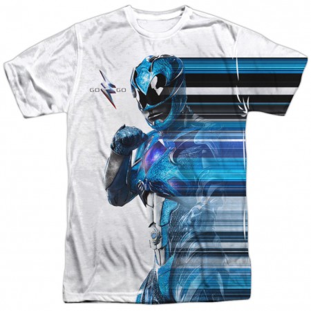 Power Rangers The Movie Blue Streak Tshirt