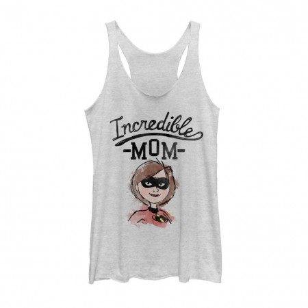 The Incredibles 2 Incredible Mom Women's White Tank Top
