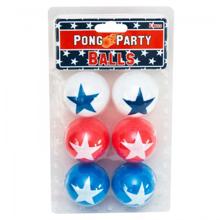 USA Pong Party Ping Pong Balls