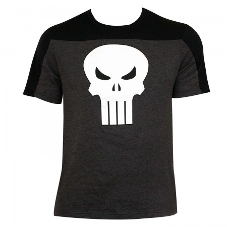 Punisher Men's Black On Black T-Shirt