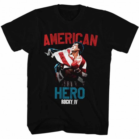 Rocky Hero Black TShirt