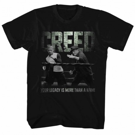 Rocky Embrace The Legacy Black TShirt