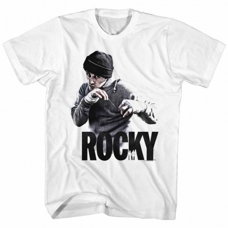 Rocky 40Th Anniversary White TShirt