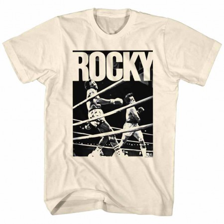 Rocky Knockout Off White TShirt
