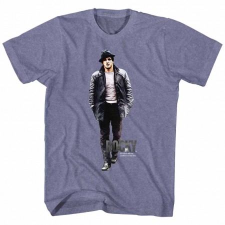 Rocky Million-To-One Mens Blue T-Shirt