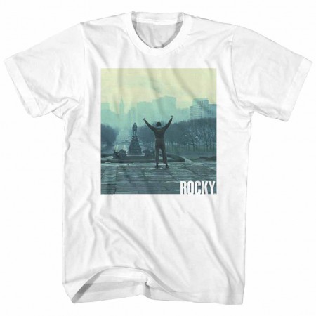 Rocky Live Mens White T-Shirt