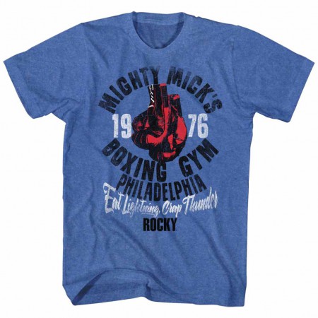 Rocky Mick's Gym Blue TShirt