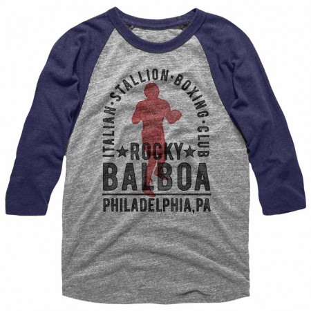 Rocky Balboa Boxing Club Blue TShirt