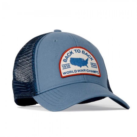 Rowdy Gentleman Back to Back World War Champs Meshback Hat