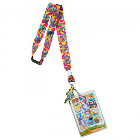Nickelodeon Ren & Stimpy Card Holder Lanyard