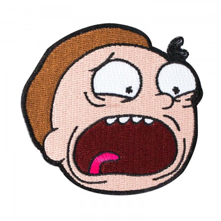 Rick And Morty Morty Face Patch