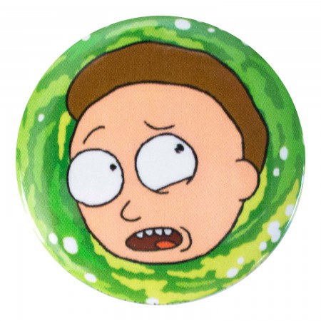Rick And Morty Green Morty Button