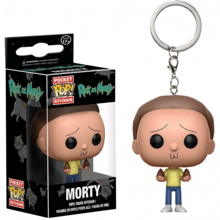 Rick And Morty Funko Pop Keychain