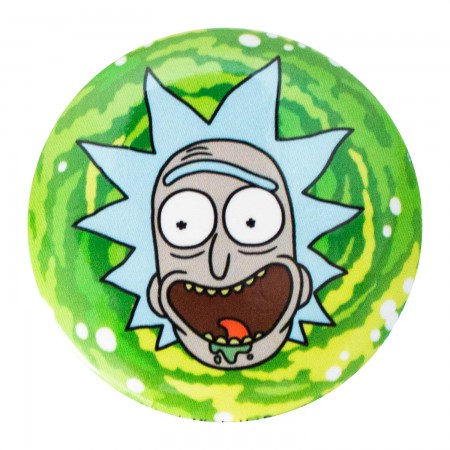 Rick And Morty Green Rick Button