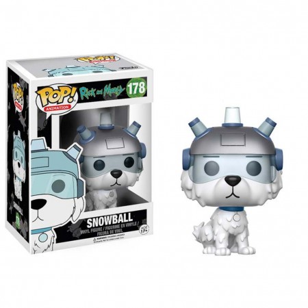 Rick And Morty Snowball Funko Pop Vinyl Figure