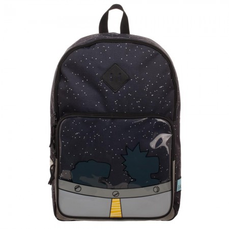 Rick And Morty UFO Outer Space Backpack