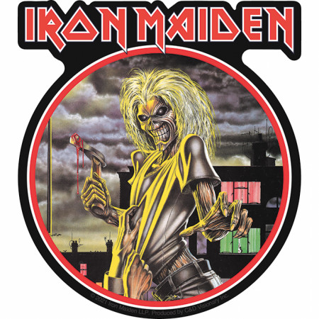 Iron Maiden Eddie 4'x4.5' Sticker