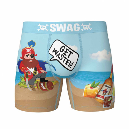 Looty the Pirate Get Wasted Swag Boxer Briefs