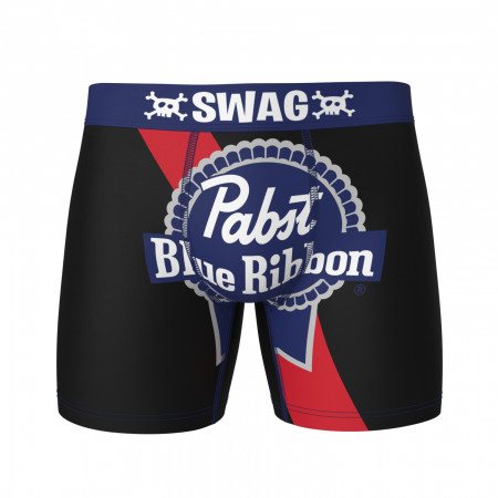 Pabst Blue Ribbon Label Swag Boxer Briefs