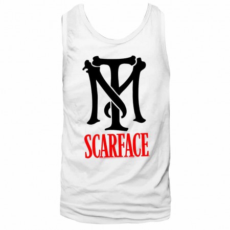 Scarface Tm Logo White Tank Top