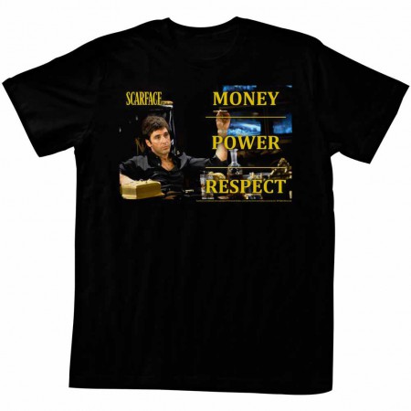 Scarface Monpowres Black TShirt