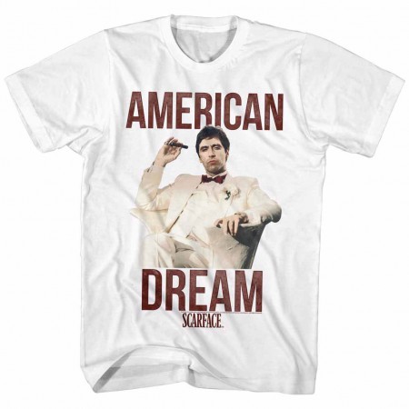 Scarface Americandream White TShirt