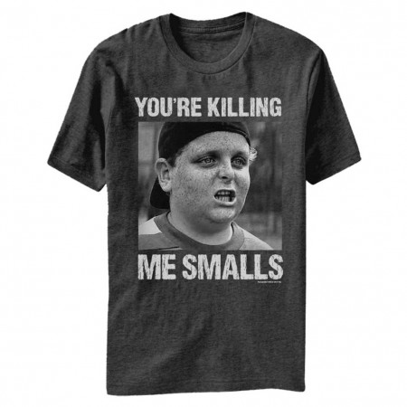 The Sandlot Killing Me Smalls Heather Charcoal T-Shirt