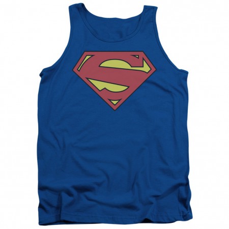 Superman New 52 Logo Tank Top