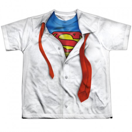 Superman Hidden Costume Youth Tshirt