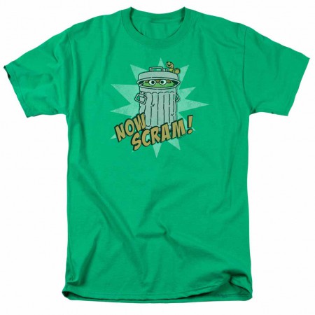 Sesame Street Now Scram Green T-Shirt