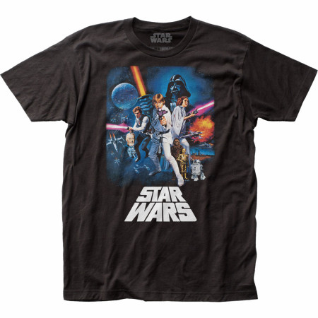 Star Wars A New Hope Movie Poster T-shirt