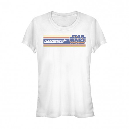 Star Wars Han Solo Story Logo Women's Tshirt