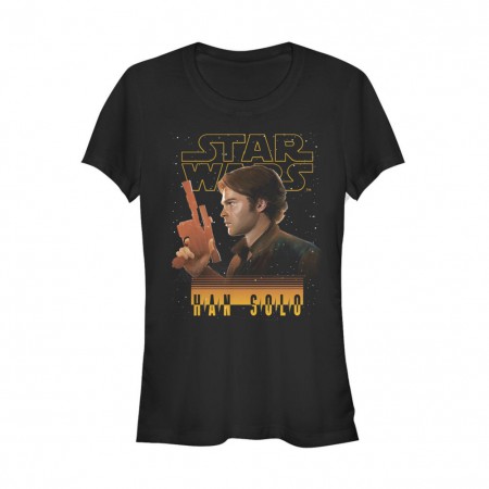 Star Wars Han Solo Story Scoundrel Women's Tshirt